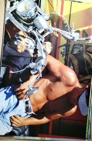 Poster Harley Davidson uomo