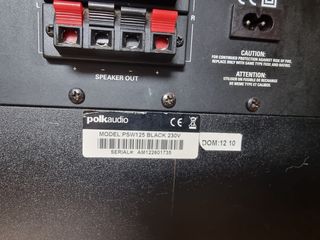Polk Subwoofer PSW125 Averiado