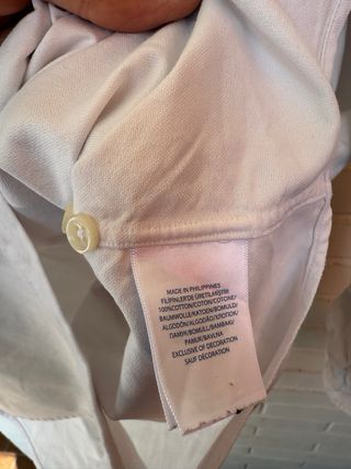 RALPH LAUREN camisa blanca talla M grande 