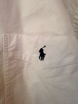 RALPH LAUREN camisa blanca talla M grande 