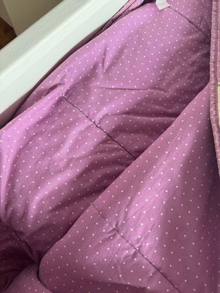 Edredón y cojines