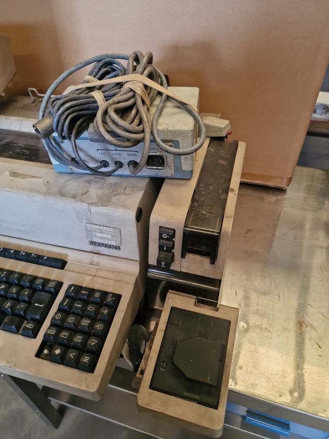 Telex Siemens T1000S a restaurar