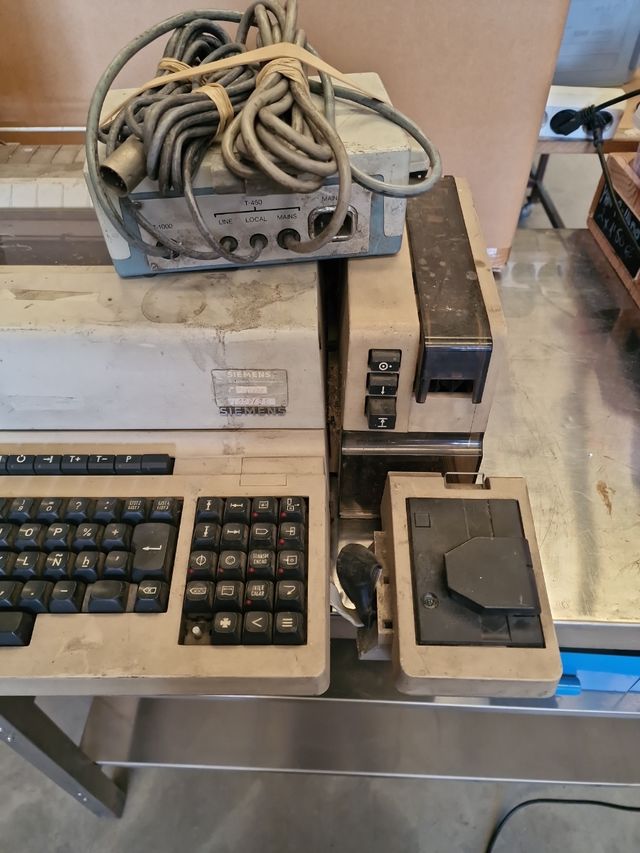 Telex Siemens T1000S a restaurar