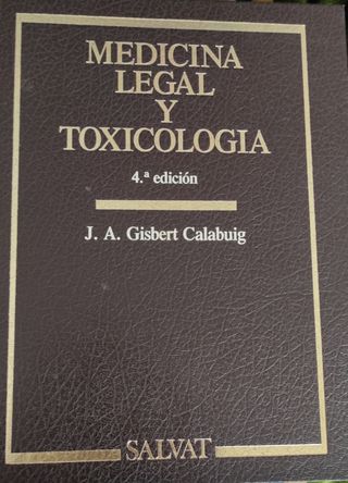 Medicina legal y toxicología