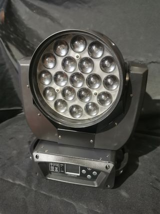 2 x Cabezas móviles 19 led NUEVAS