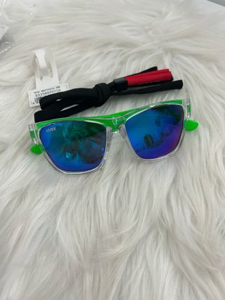 Gafas sol uvex niño - azules y verdes