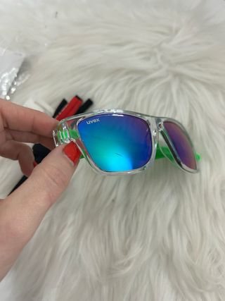 Gafas sol uvex niño - azules y verdes