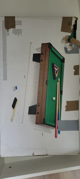 Mesa billar pequeña - juego