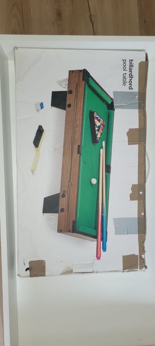 Mesa billar pequeña - juego