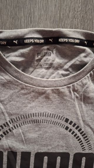 Camiseta Puma color gris