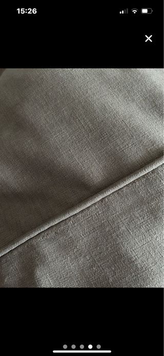 Falda mesa de camilla lino rustico