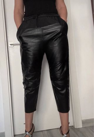 Pantalones cuero Alexander Wang, talla 6