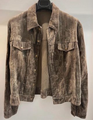 Cazadora marrón vintage 2000s