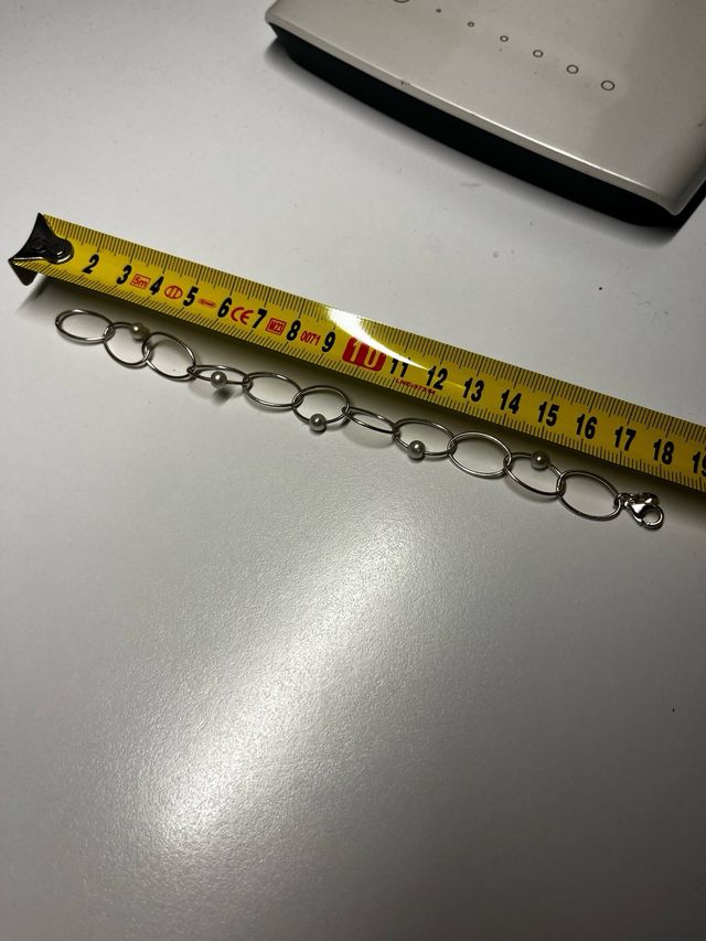 Pulsera Tous Elipse Plata Perla