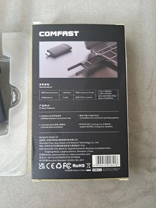 Adaptador WiFi COMFAST 1300Mbps