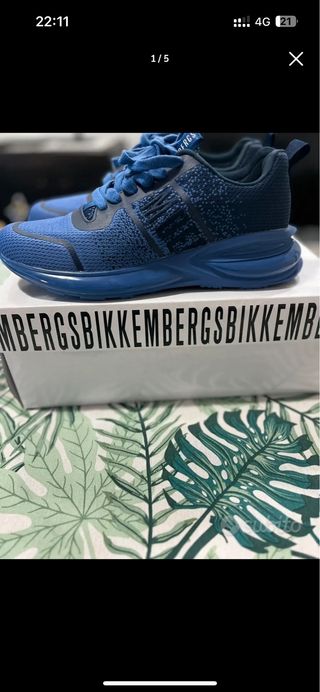Bikkembergs Scarpe Uomo Blu