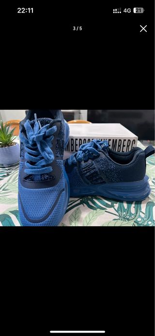 Bikkembergs Scarpe Uomo Blu