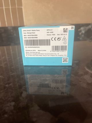 OPPOs A17 4GB/64GB nuevo caja precintada