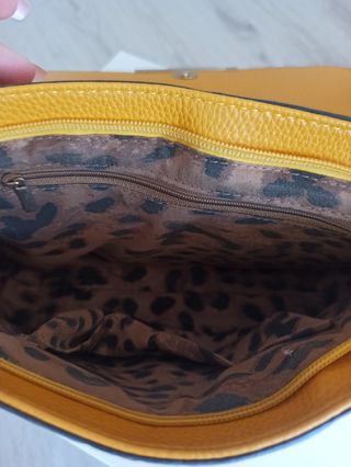 Bolso mujer mostaza