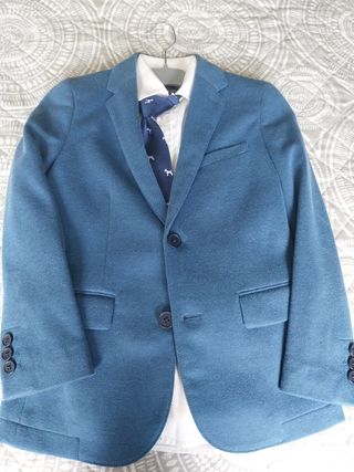 Traje comunión niño (7-8) + camisa y corbata