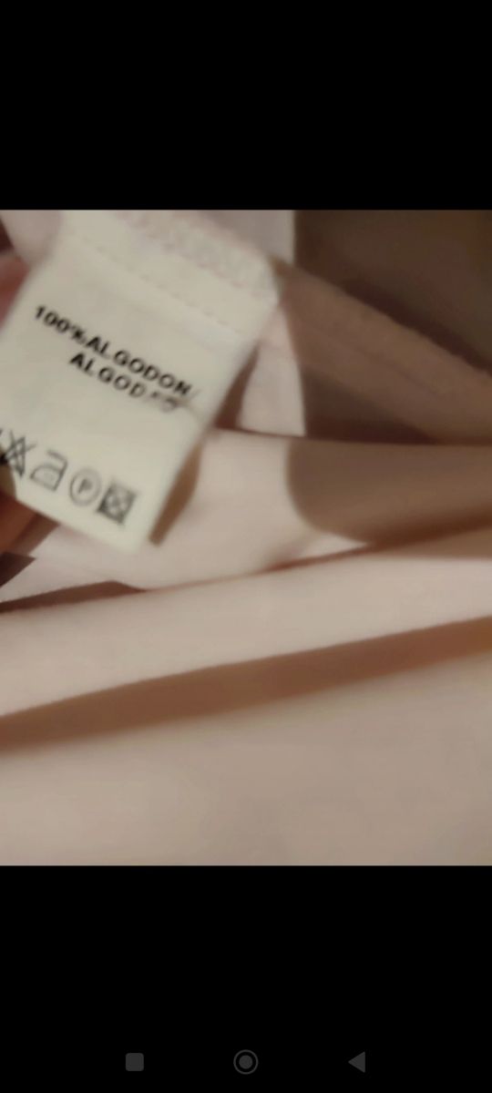 Camisa Green coast algodón talla 40 rosa claro