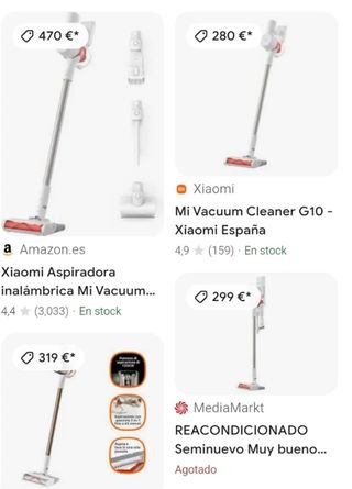 Aspiradora Xiaomi G10