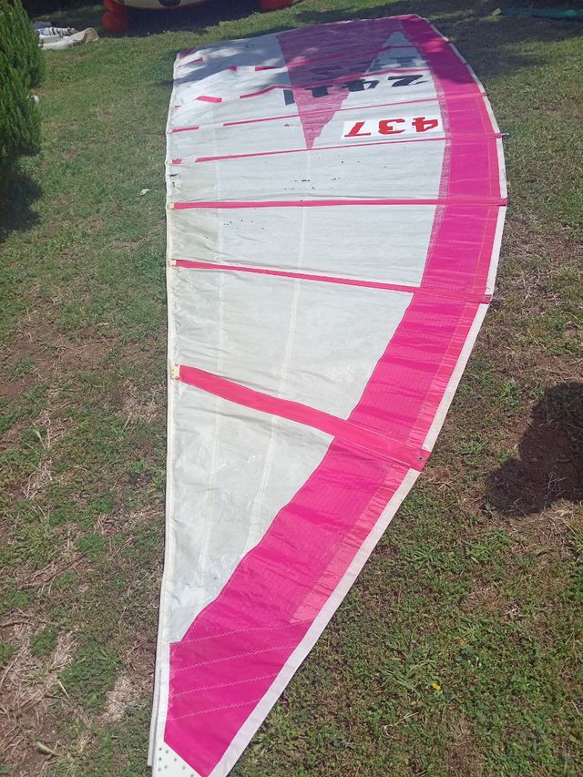 Vela mayor de catamaran H16