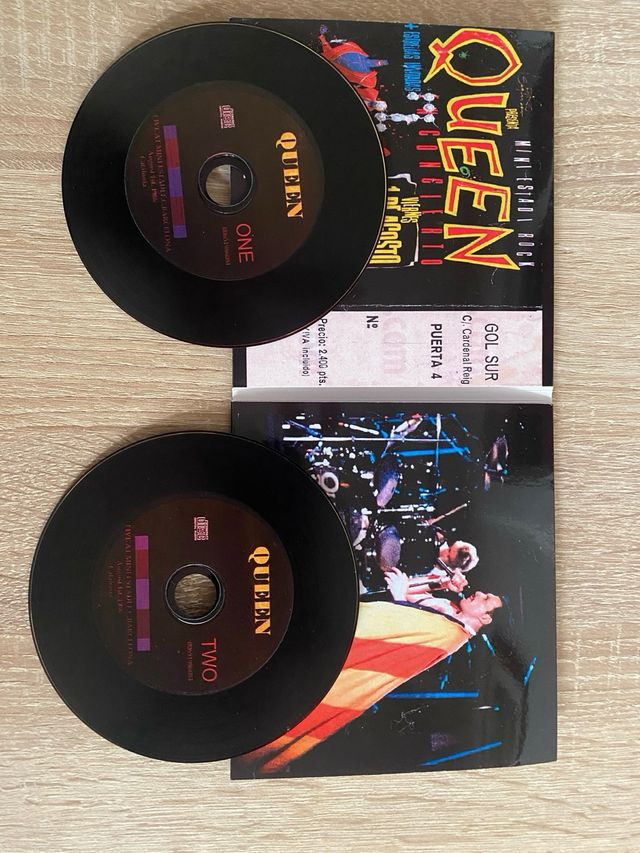 Conciertos Queen & AC/DC: 2xCD