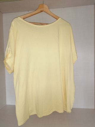 Camiseta amarilla manga corta