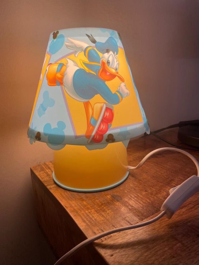 Lampara mesita infantil disney