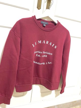 Sudadera Primark Burdeos Le Marais