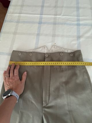 Chaleco Flamenco Hombre Beige - Talla 40