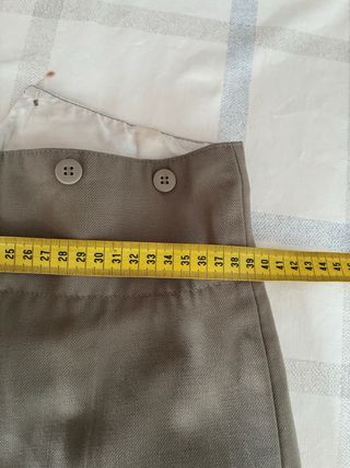 Chaleco Flamenco Hombre Beige - Talla 40