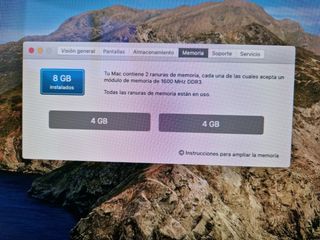 iMac LED 21.5 pulgadas Full HD.