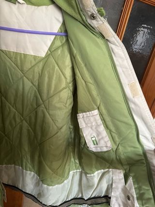 Chaqueton verde camuflaje