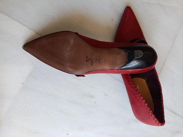 Zapatos tacón rojo Farrutx