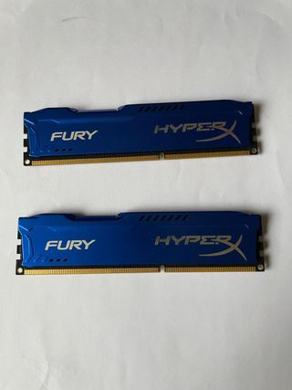 Memoria RAM HiperX Fury 4GB x 2