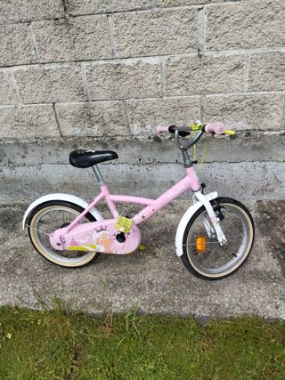 Bicicleta niña 16" pulgadas 