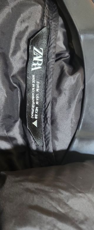 Chaleco acolchado Zara negro