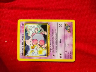 Carte Pokemon Sabrina's - n. 4 carte