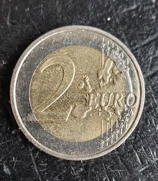 Moneda 2 Euros Muro Berlín