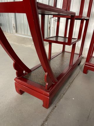 ✅estanteria oriental madera maciza NUEVA