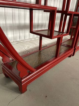 ✅estanteria oriental madera maciza NUEVA