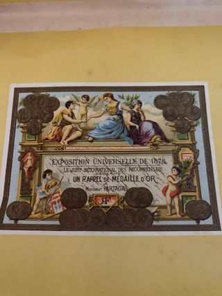 Scatola sigari Partagas vintage