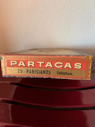 Scatola sigari Partagas vintage