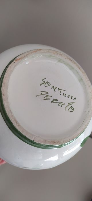 2 brocche Ceramica Santucci Deruta