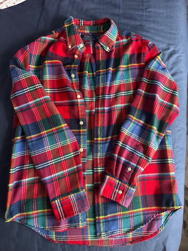 camisa cuadros niño POLO Ralf Lauren