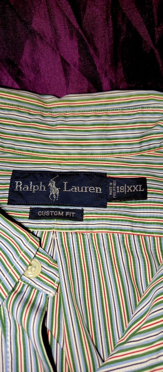 Camisa de rayas Polo Ralph Lauren con mangas larga