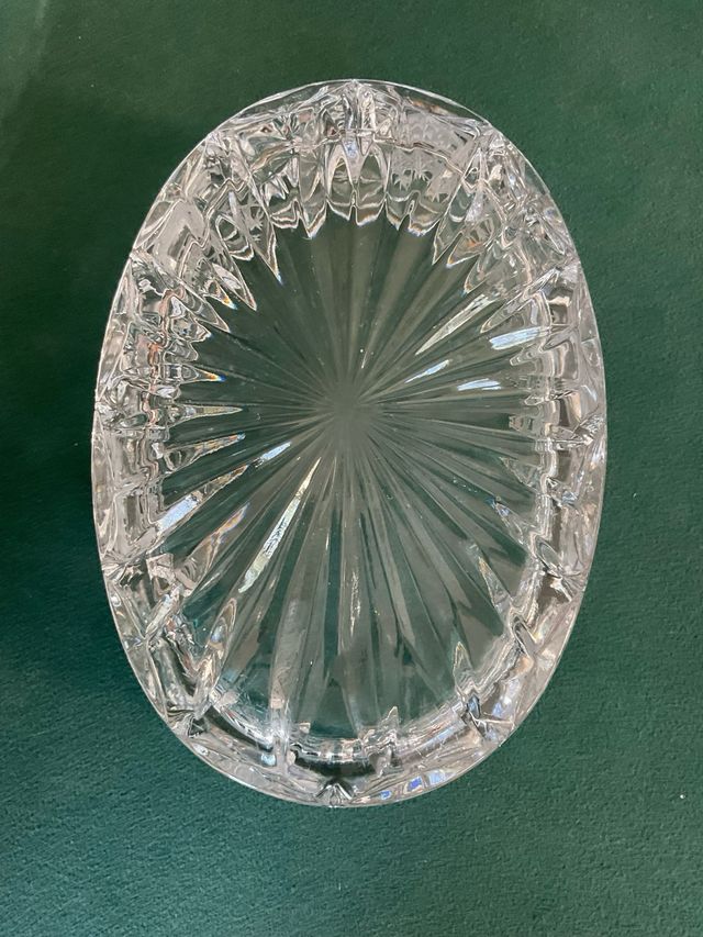 Elegante portacaramelle  poltar crystal 24% PbO