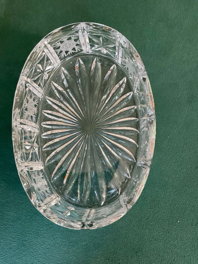 Elegante portacaramelle  poltar crystal 24% PbO